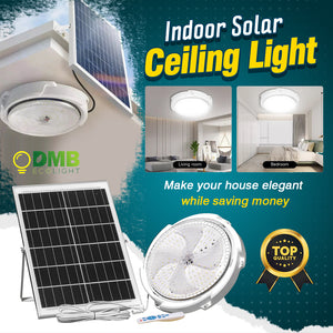 Indoor Solar Ceiling Light (10M Solar Cable)